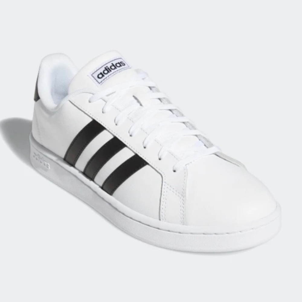 ADIDAS Grand Court 3 Stripe Sneakers M’s Size 7